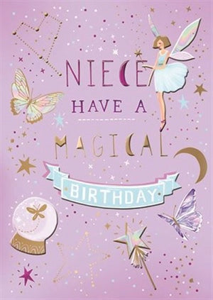 NIECE / MAGICAL NIECE Birthday/Greeting Card