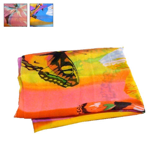 Bright Butterfly Fashion Scarf