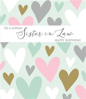 Sister-in-Law Birthday Card