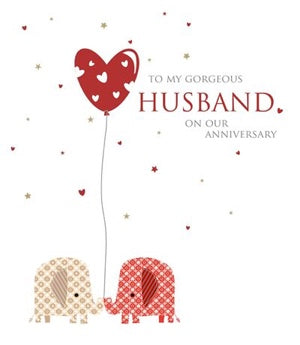Greeting Card - Husband Anniversary