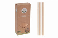 100 PACK OF PAPER STRAWS Red & White