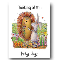 The Compost Heap - Birthday Card - Hedge Hugs