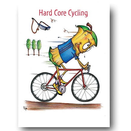 The Compost Heap - Birthday Card - Hard Core Cycling