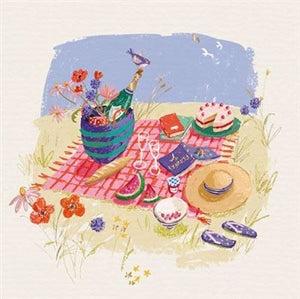 BLANK / PERFECT PICNIC SPOT GREETING CARD