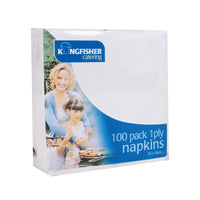 White Napkins - Small- (pack of 100)