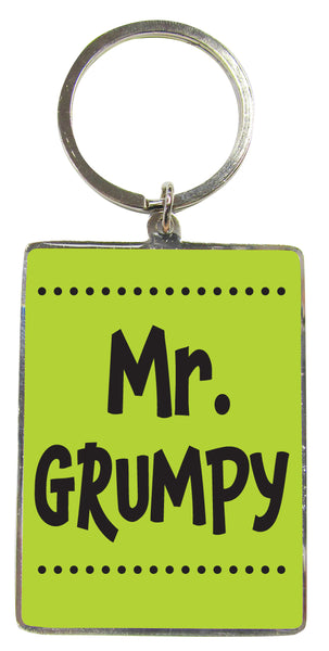 Mr Grumpy Key Ring