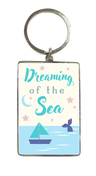 Dreaming Of The Sea Key Ring