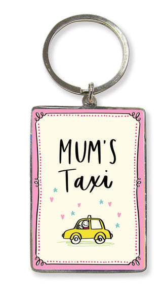 Mum's Taxi Key Ring
