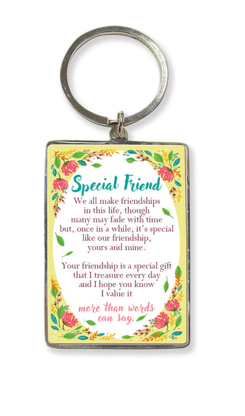 Special Friend Key Ring
