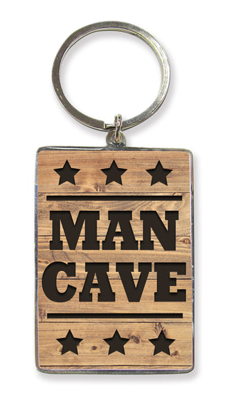 Keys To The Man Cave Key Ring