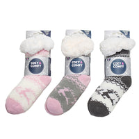 Kids Soft And Cozy Reindeer Socks 16cm