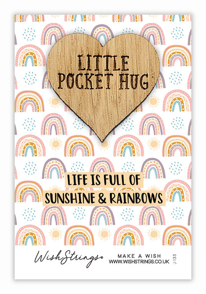 Sunshine & Rainbows Little Pocket Hug