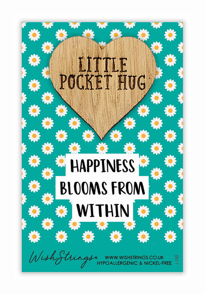 Happiness Blooms Little Pocket Hug