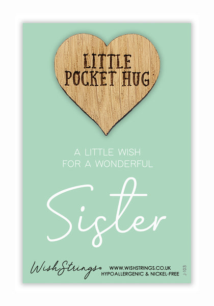 Special Sister Little Pocket Hug