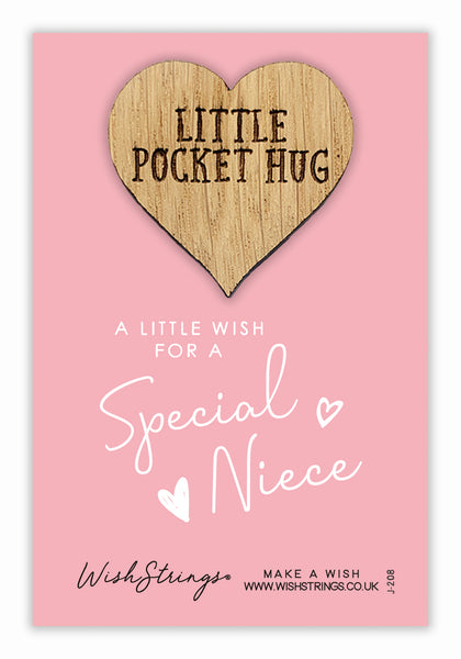 Special Niece Little Pocket Hug