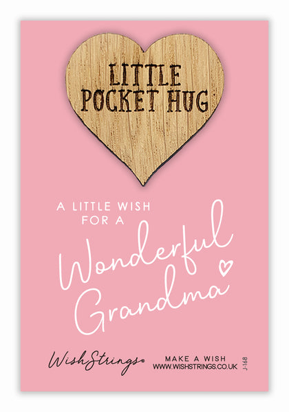 Wonderful Grandma Little Pocket Hug