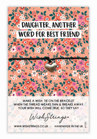 Daughter Best Friend - Wish Strings