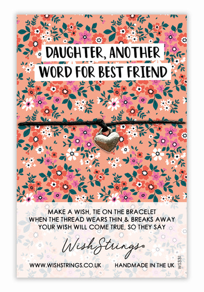 Daughter Best Friend - Wish Strings
