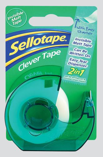 Sellotape - Clever Tape with Dispenser
