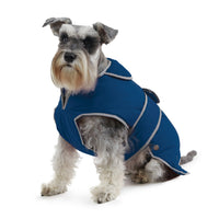 Muddy Paws Stormguard Fleece Lined Coat & Chest Protector Blue Small