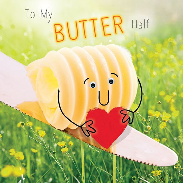 Valentine's Card - Gogglies - Butter Half