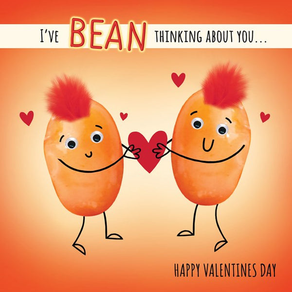 Valentine's Card - I've BEAN thinking about you