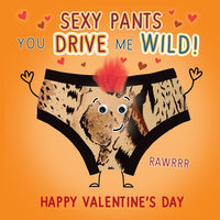 Valentine's Card - Fluff -  Sexy Pants