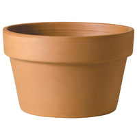 Verona Terracotta Half Pot D26 x W26 x H18