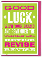 Good Luck Greeting Card - Good Luck in Your Exams