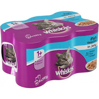 Whiskas Can Jelly Fish Selection 6 x 390g