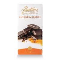 Butlers Dark Chocolate Bar with Almond & Orange 100g