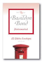 Basildon Bond 20 White Envelopes