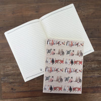 LARGE SOFT CAT NOTEBOOK