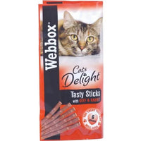 Webbox Cat Sticks Beef & Rabbit 6stk