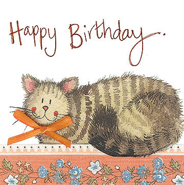CAT AND BOW LITTLE SPARKLE CARD