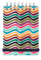 Abstract Notebook Banded