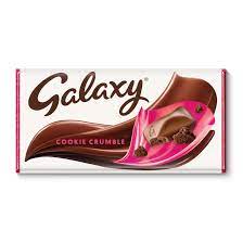 Galaxy Cookie Crumble Chocolate Sharing Bar 114g