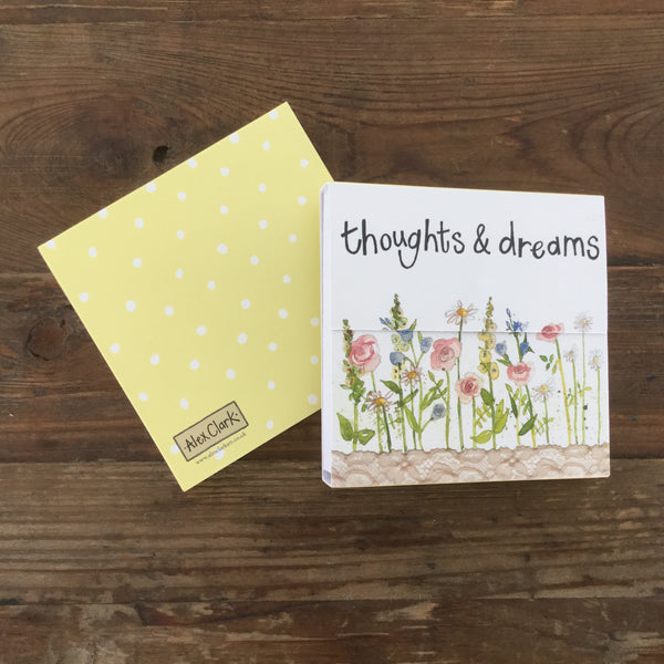THOUGHTS & DREAMS MINI MAGNETIC NOTEBOOK