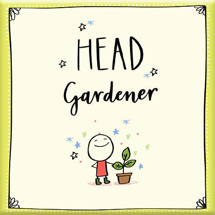 Head Gardener Fridge Magnet