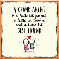 A Grandparent is a little bit Parent Fridge Magnet