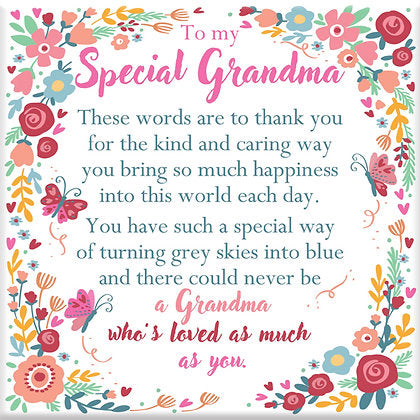 To My Special Grandma Fridge Magnet