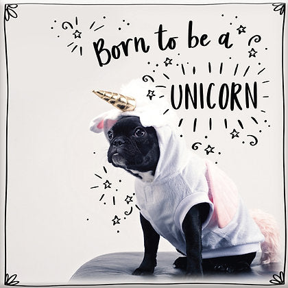 Born to be a Unicorn Fridge Magnet