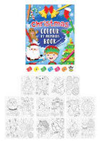Christmas Small Colour By Number Book