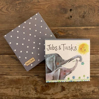 JOBS AND TUSKS MINI MAGNETIC NOTEPAD