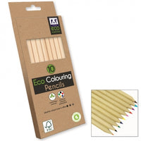 ECO STATIONERY 10 COLOURING PENCILS