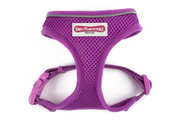 Viva Nylon Comfort Mesh Harness Purple Extra Small 28-40cm