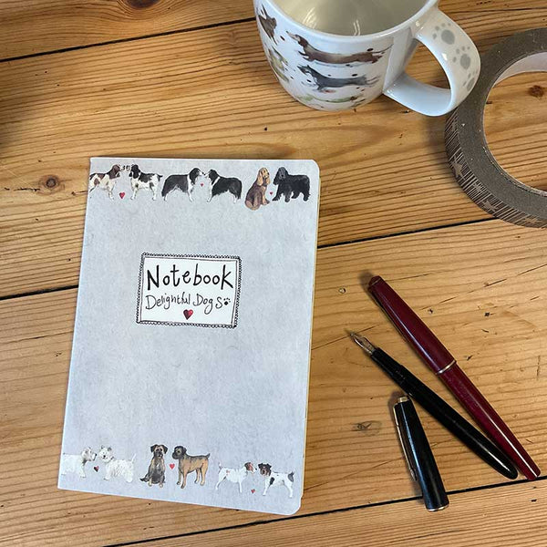 MEDIUM SOFT DOG NOTEBOOK