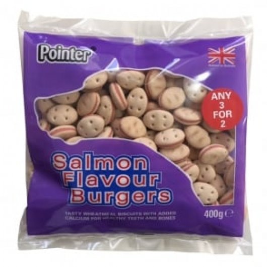 Pointer Salmon Burgers 400g 3 FOR 2 OFFER