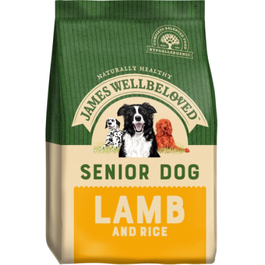 Jwb Adult Dog Senior Lamb  & Rice Kibble 2kg