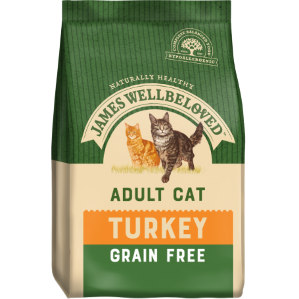 JWB Adult Cat Grain Free Turkey 1.5kg